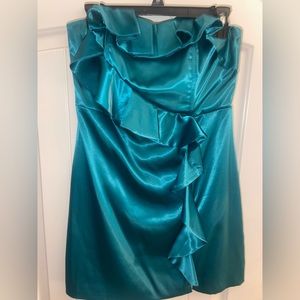 Mini teal DO+BE dress